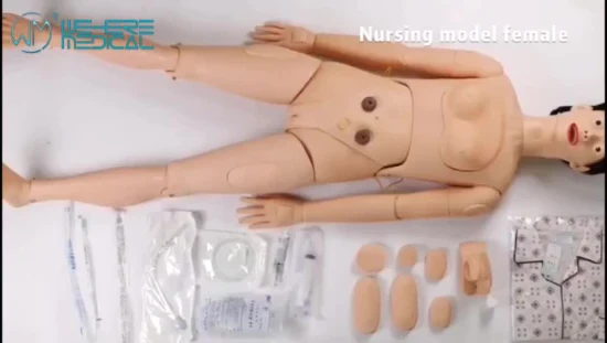 Maniquí de RCP de simulación de trauma para uso médico de entrenamiento de emergencia