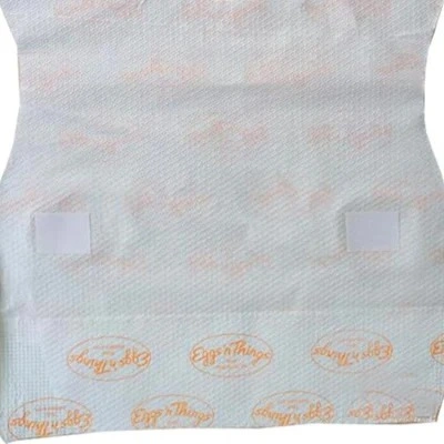 Delantal desechable de dibujos animados para bebé, impermeable, transpirable, delantal para niño pequeño, alimentación y comida